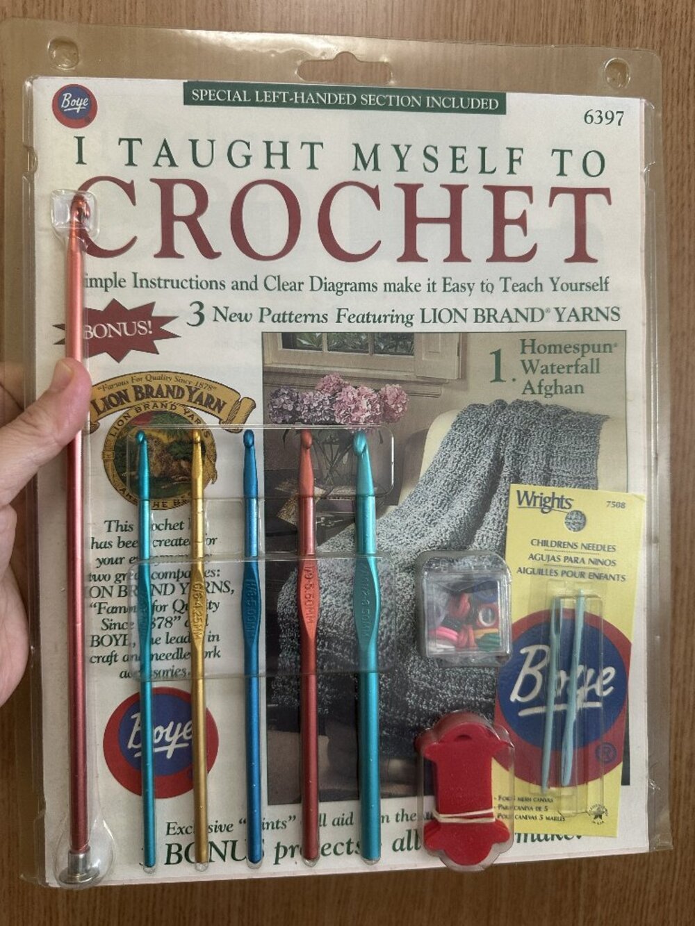 Boye I Taught Myself To Crochet Kit